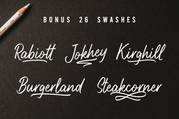 Highnorth Font PNG with transparent background - Preview 4