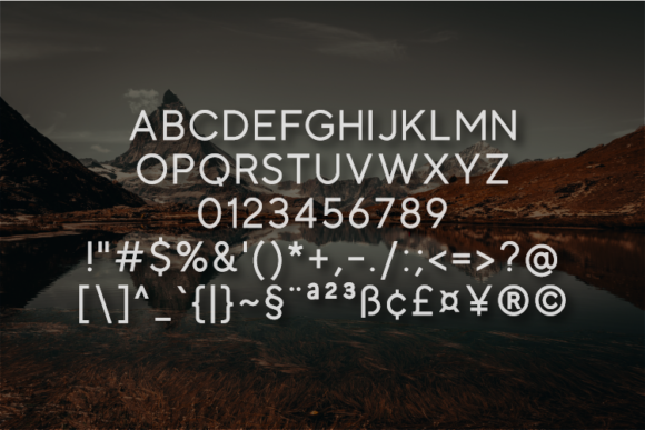 Lolle Font PNG with transparent background - Preview 1
