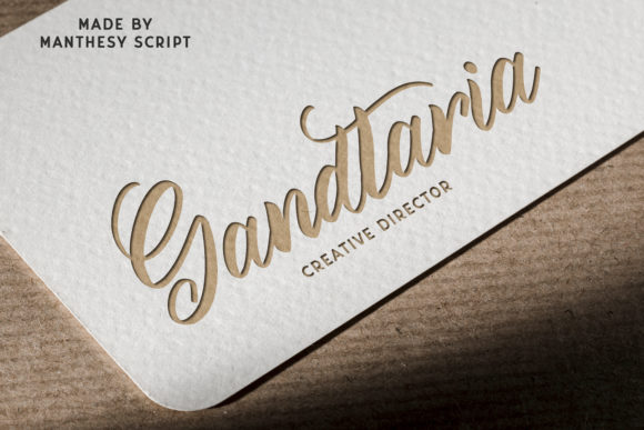 Manthesy Font PNG with transparent background - Preview 5