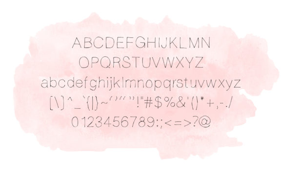 Niedbauy Font font preview - 1