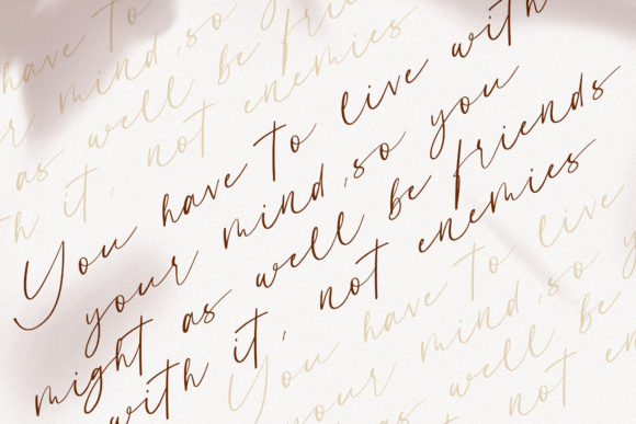 Smoothness Font PNG with transparent background - Preview 4