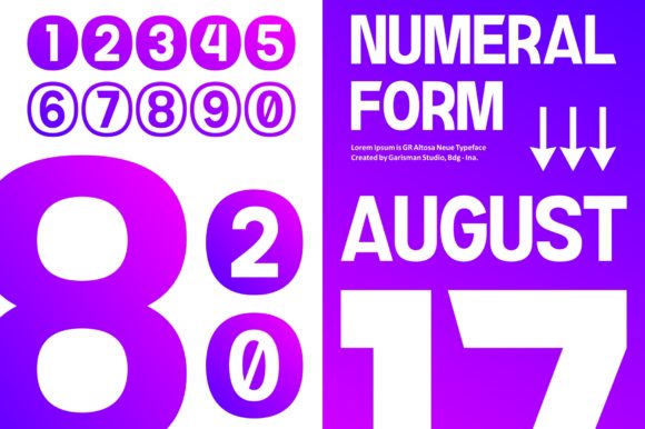 Altosa Font - Preview 2