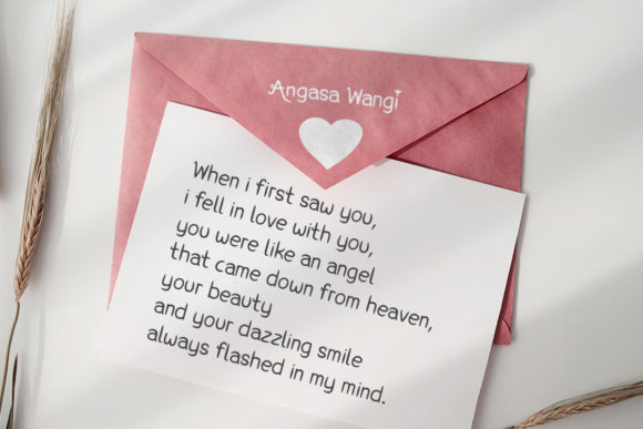 Angasa Wangi Font - Preview 3