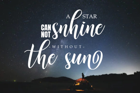 Angestina Font - Preview 1