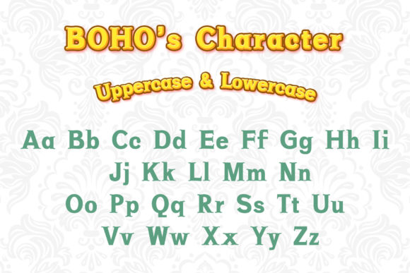 Boho Font - Preview 1