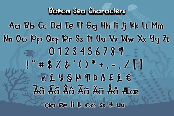 Bottom Sea Font - Preview 3