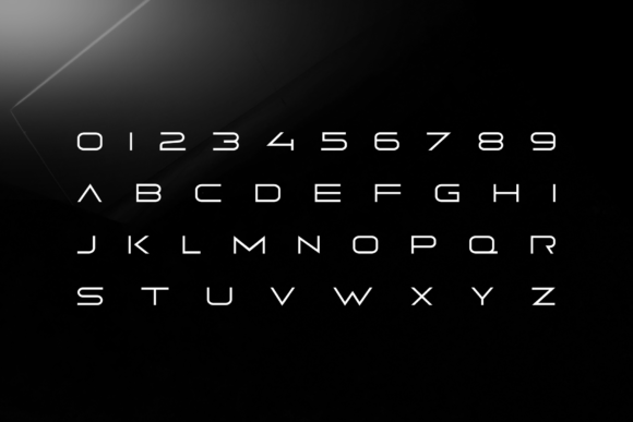 Capacitor Font - Preview 2