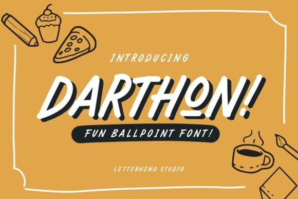 Darthon Font - Preview 1