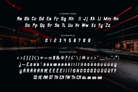 Escalated Font - Preview 1