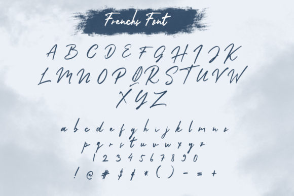 Frenchs Font - Preview 2