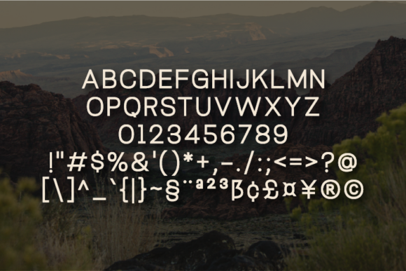 Fretea Font - Preview 1