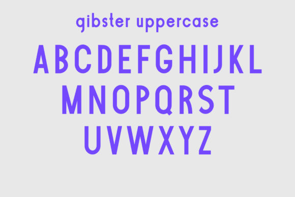 Gibster Font - Preview 5