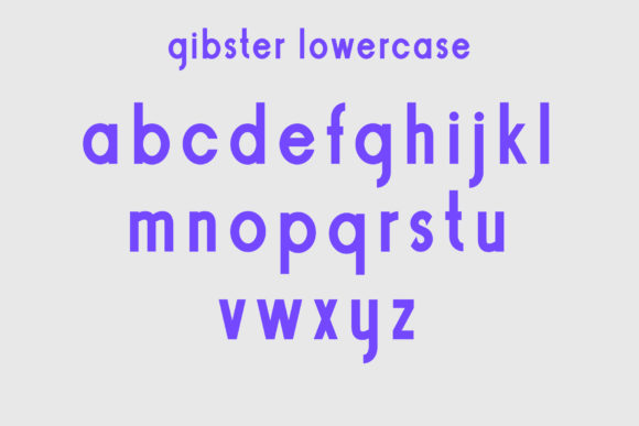 Gibster Font - Preview 6