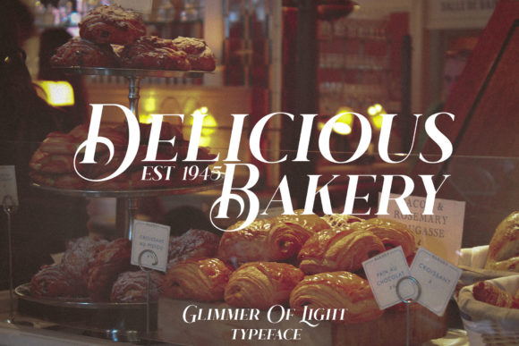 Glimmer of Light Font - Preview 2