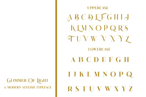 Glimmer of Light Font - Preview 6