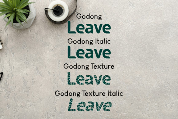 Godong Font - Preview 1