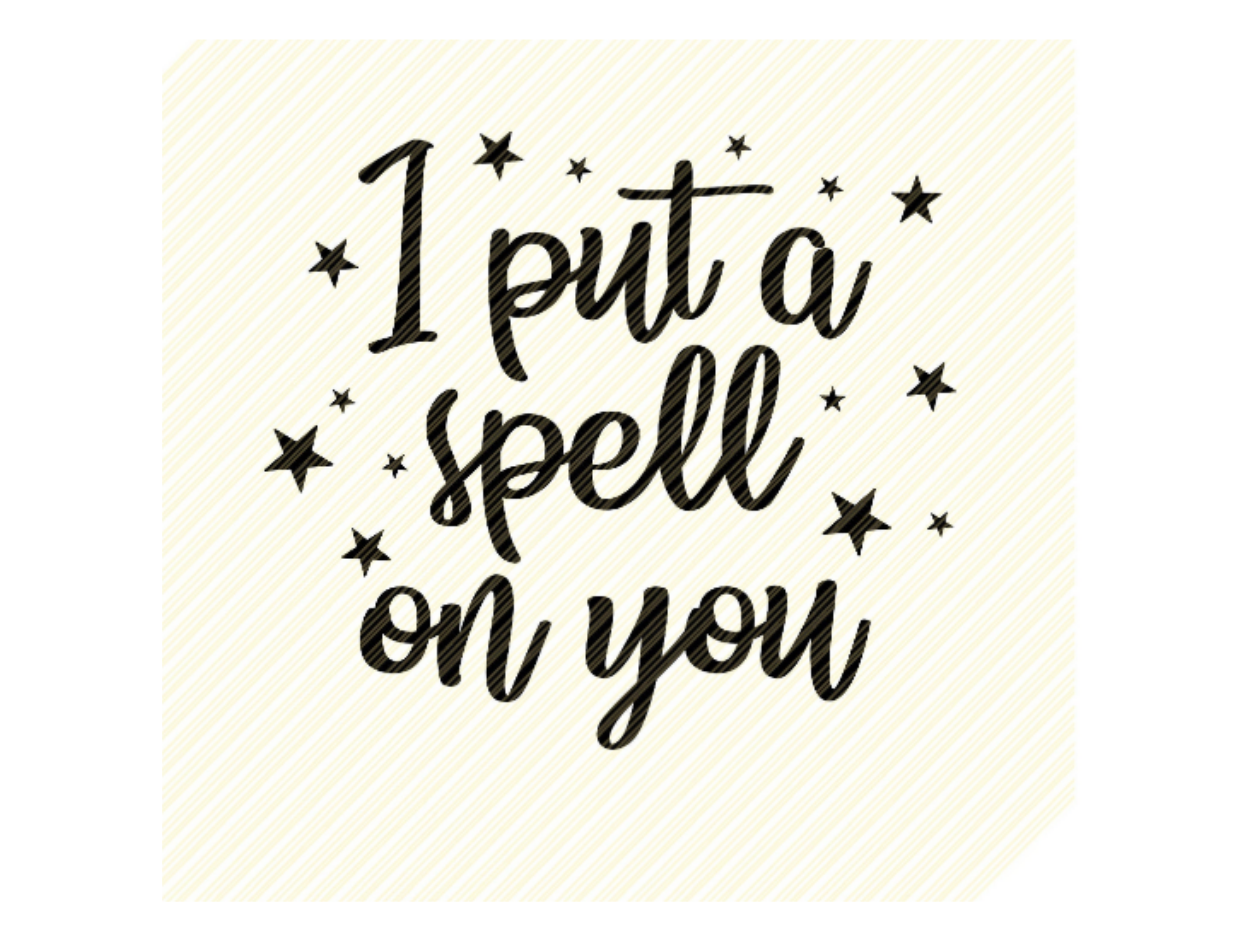 I Put a Spell on You Quote Graphic by SVGPlaceDesign · Creative