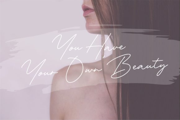 Kimberley Waterfall Font PNG with transparent background - Preview 2