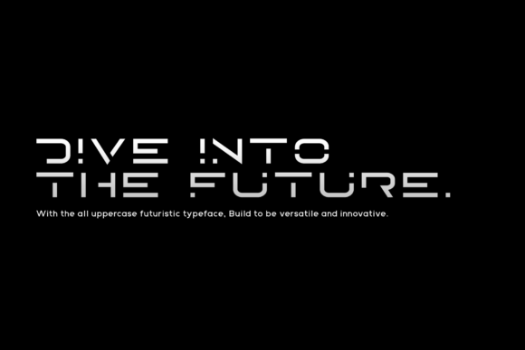 Lazer Font PNG with transparent background - Preview 1