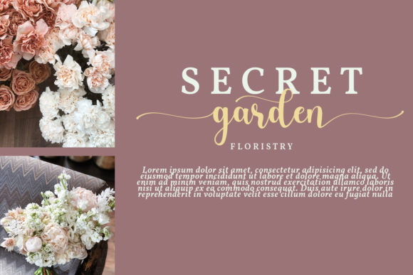 Lovely Dream Font PNG with transparent background - Preview 3