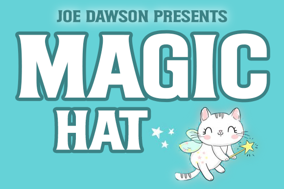 Magic Hat Font PNG with transparent background - Preview 1