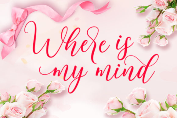 Neradila Font PNG with transparent background - Preview 5