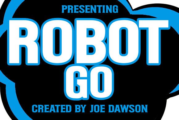 Robot Go Font PNG with transparent background - Preview 1