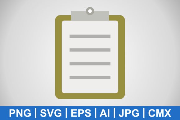 Vector Clipboard Icon