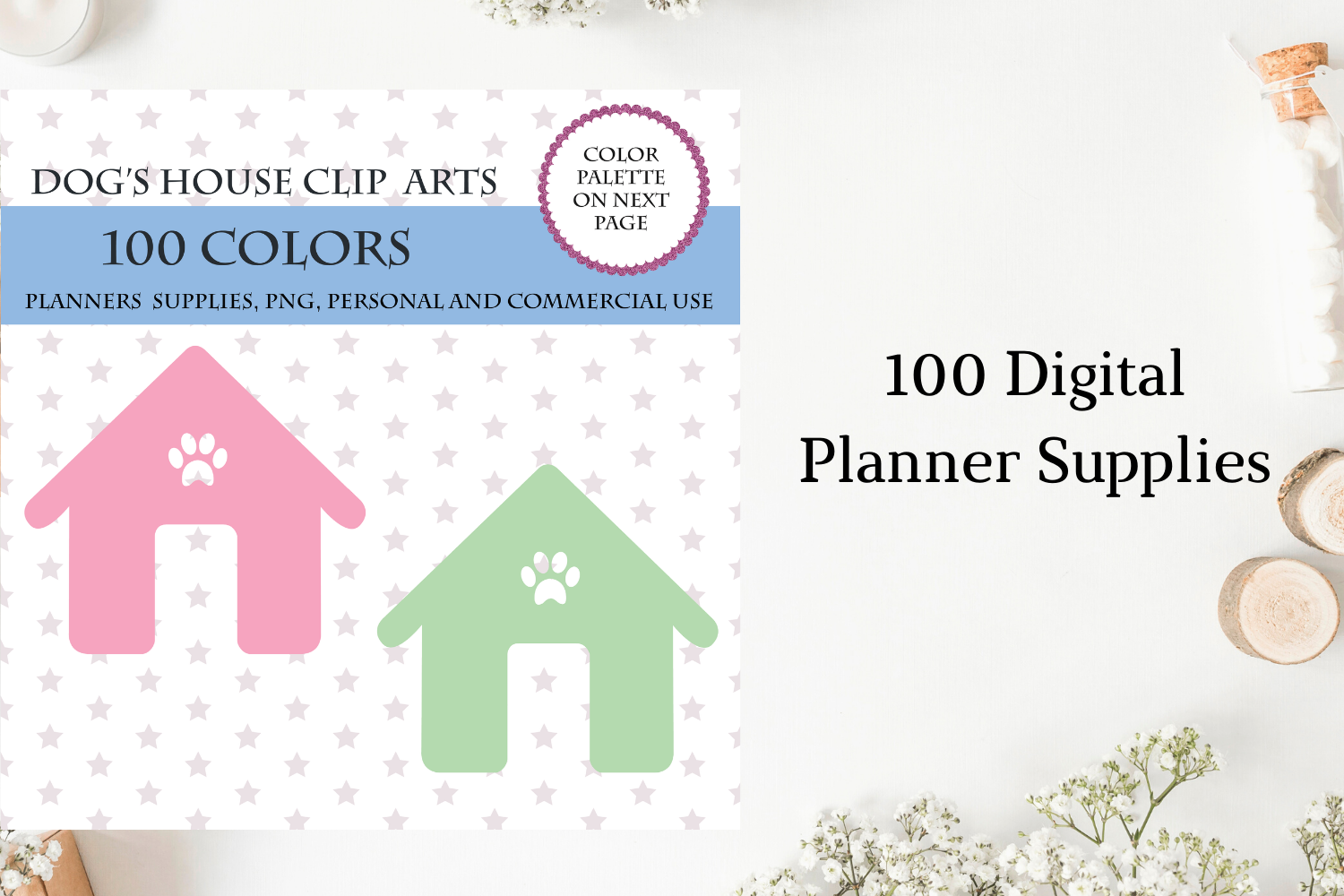 100 Dog's House Clip Art, Puppy House