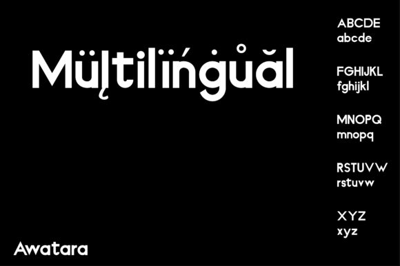 Awatara Font - Preview 4
