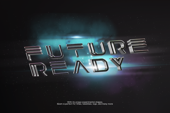Beam Font - Preview 1