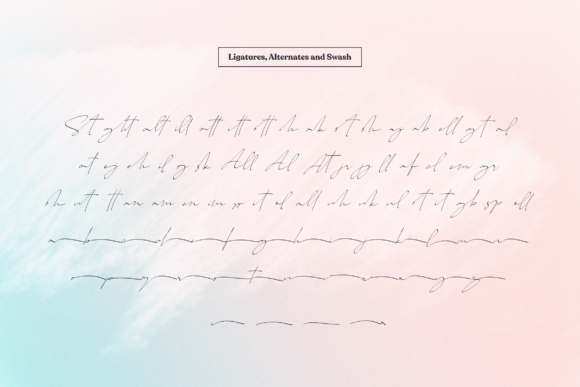 Callihgra Font - Preview 5