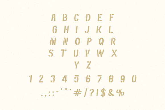 Conveyance Font - Preview 1