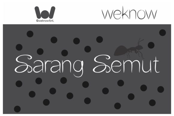 Flower in the Window Font - Preview 2