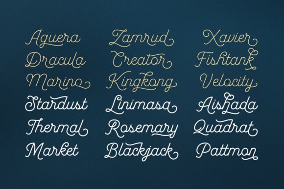 Garris Font - Preview 1