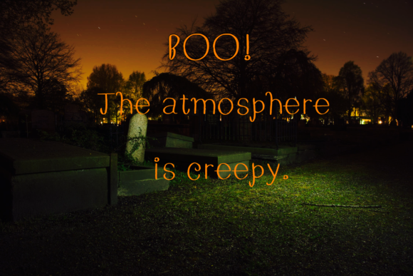 Halloween Font - Preview 4