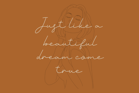 Mischella Font PNG with transparent background - Preview 2