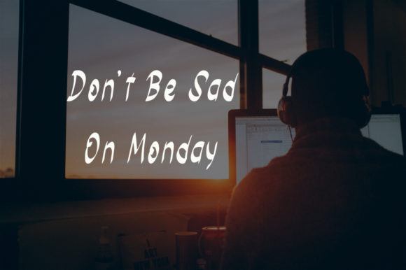 Monday Special Font font preview - 2