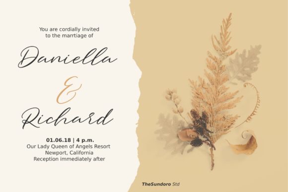 Olla Julietta Font PNG with transparent background - Preview 2