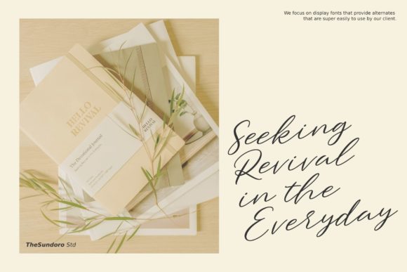 Olla Julietta Font PNG with transparent background - Preview 3