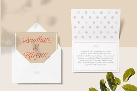 Aetrina Script Font - Preview 1