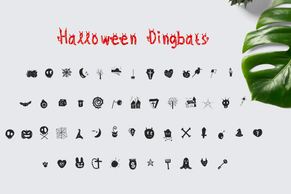 Halloween Font - Preview 1