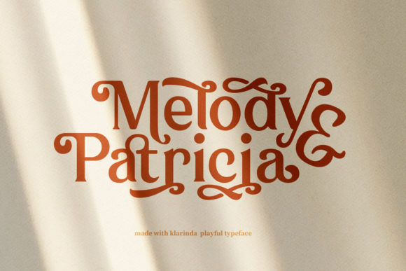 Klarinda Remenont Font - Preview 3
