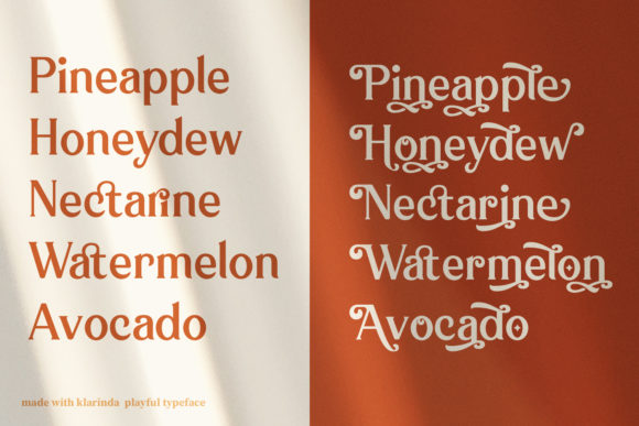 Klarinda Remenont Font - Preview 5