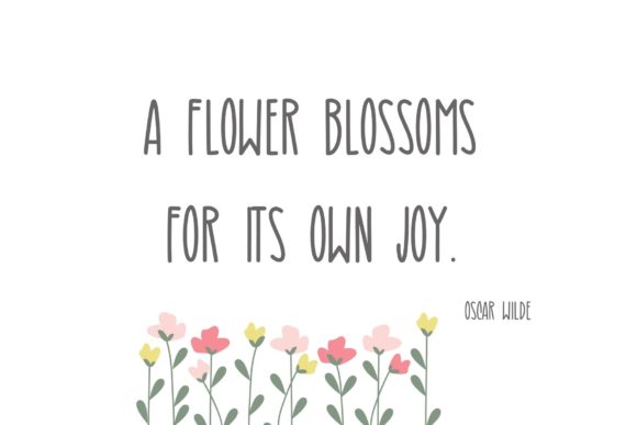Morning Gerbera Daisy Font PNG with transparent background - Preview 2