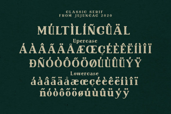 Norwegia Classic Font PNG with transparent background - Preview 5