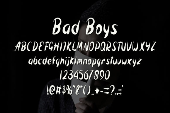Bad Boys Font - Preview 3