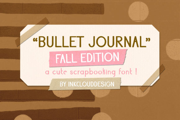 Bullet Journal Font - Preview 4