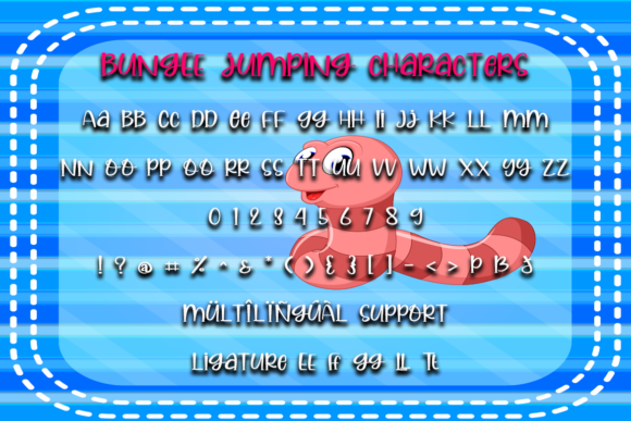 Bungee Jumpings Font - Preview 5