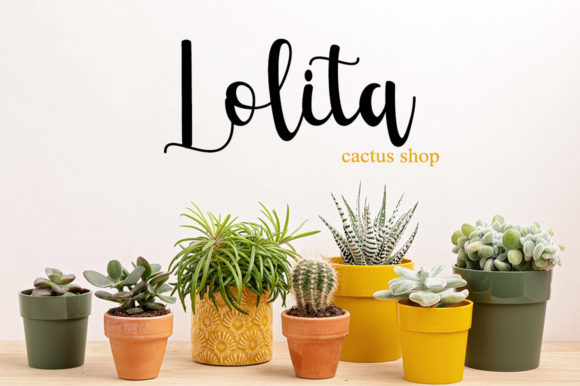 Cactus Font by Fillo Graphic  Creative Fabrica